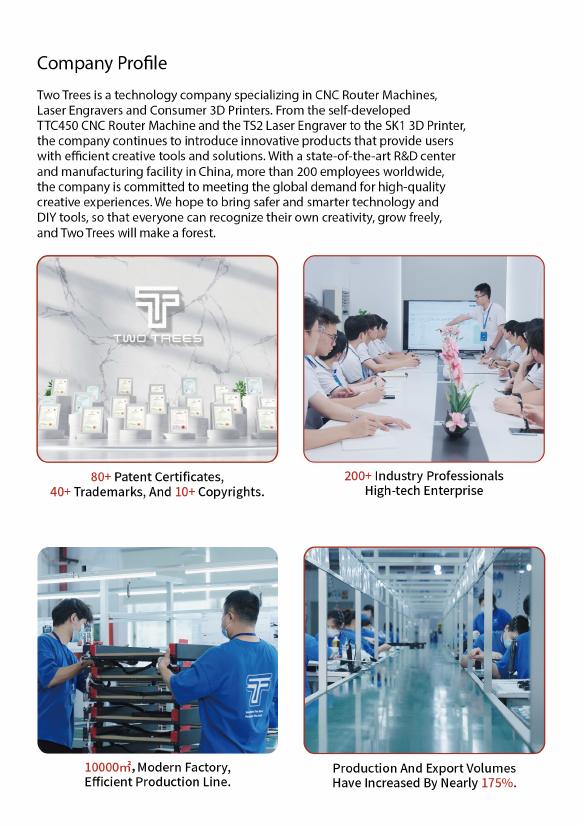 TwoTrees CNC router machines