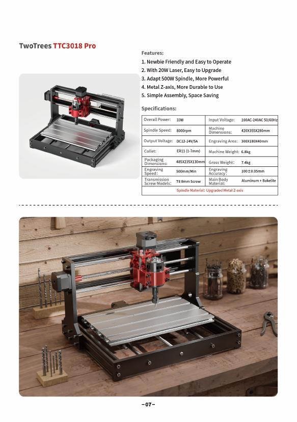 TwoTrees TTC3018 Pro